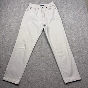 Vintage GAP Made In USA Pants Womens 6 Putty Classic Fit High Rise
